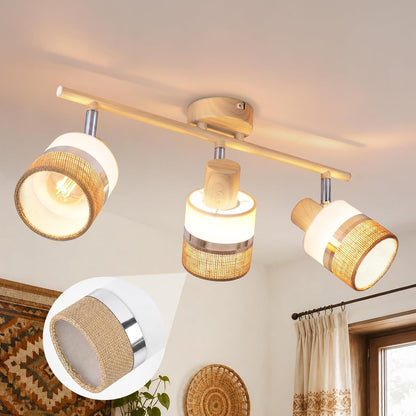ZMH Deckenstrahler 4-1 Flammig LED Küchenlampe Deckenleuchte E14