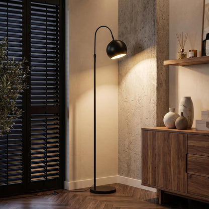 ZMH Stehlampe Wohnzimmer Bogenlampe E27 Fussschalter