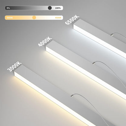 ZMH LED Pendelleuchte Esstisch Hängelampe Dimmbar - Modern Weiss
