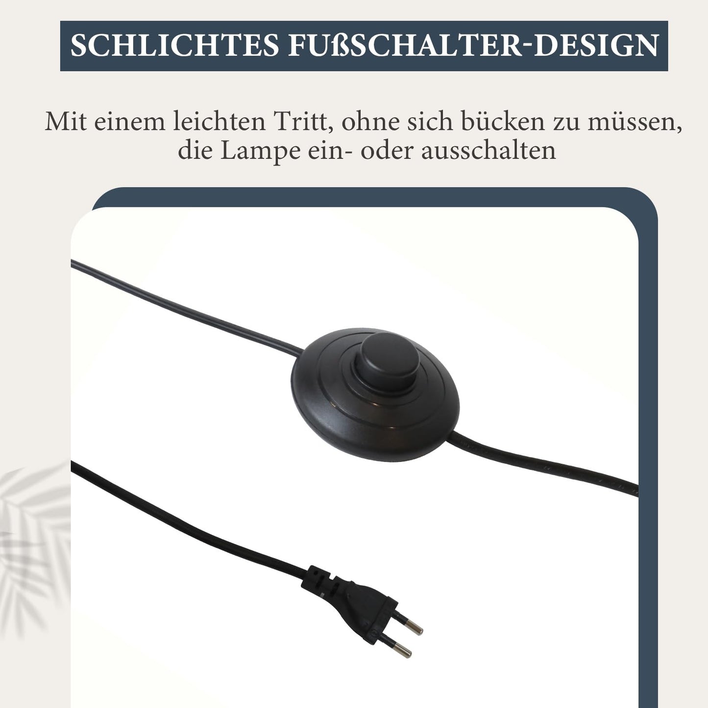 ZMH Stehlampe Wohnzimmer Industrial Standleuchte - Schwarz Modern Stehleuchte 3 Flammig mit Fußschalter Metall Design aus Weiß Glas Standlampe E27 Vintage Bodenlampe für Schlafzimmer kinderzimmer Büro