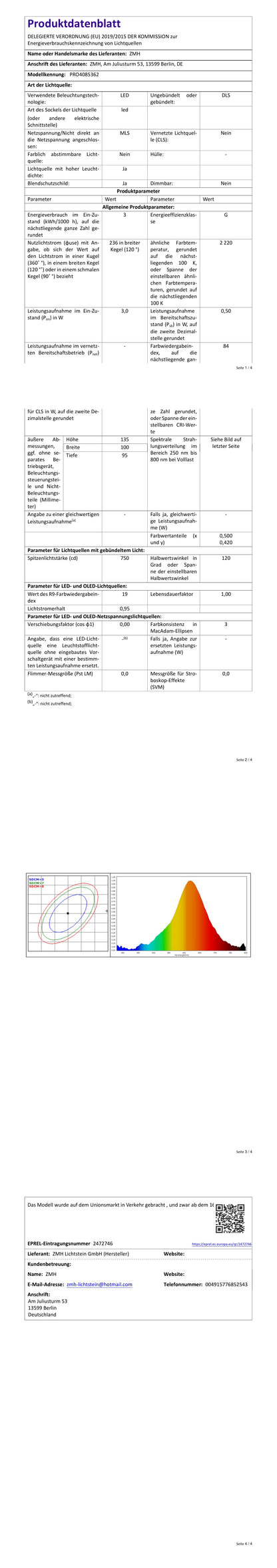 ZMH 1er pack LED Lampe E27 Glühbirne: G95 Vintage Warmweiss Leuchtmittel 3W 2200K Edison Glühlampe Retro Filament Birnen Bulb Energiesparlampe für Haus Café Bar nicht Dimmbar
