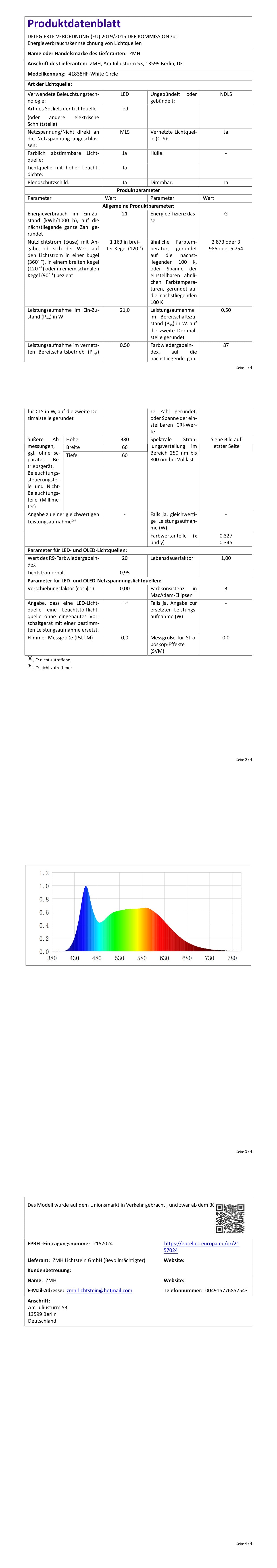 ZMH Deckenlampe LED Deckenleuchte Dimmbar - 21W Rund Wohnzimmer Deckenbeleuchtung Ø40cm Modern Sternenhimmel Schlafzimmerlampe mit Fernbedienung Wohnzimmerlampe für Schlafzimmer Küche Flur Büro