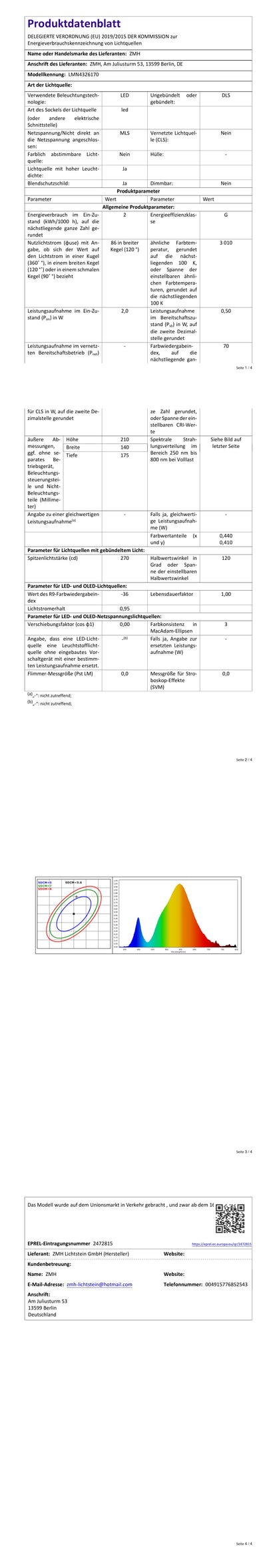 ZMH Wandleuchte Innen Wandlampe Schlafzimmer - Leselampe Bett E27 Bettlampe Wohnzimmer Modern Schlafzimmerlampe Stoffschirm Schwenkbar Nachttischlampe Wand für Flur Hotel (ohne Leuchtmittel)