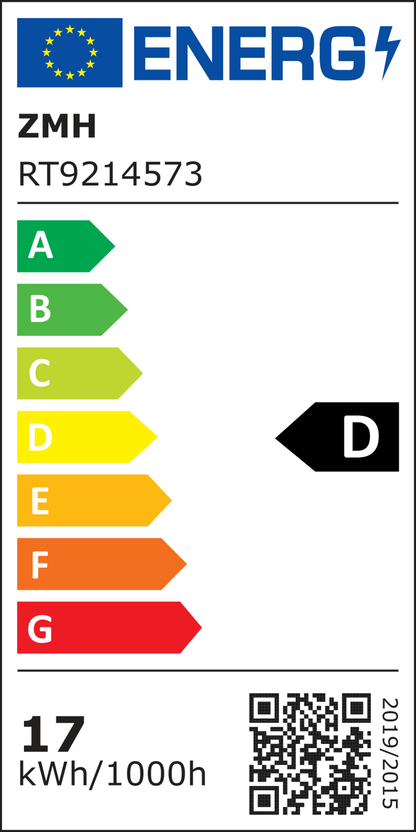 ZMH LED-Deckenleuchten für Wohnzimmer - Modernes Design Schlafzimmer Deckenleuchte Schwarz 17W 1400Lm 3000K Warmweiß Küche Deckenleuchte für Flur Esszimmer Korridor