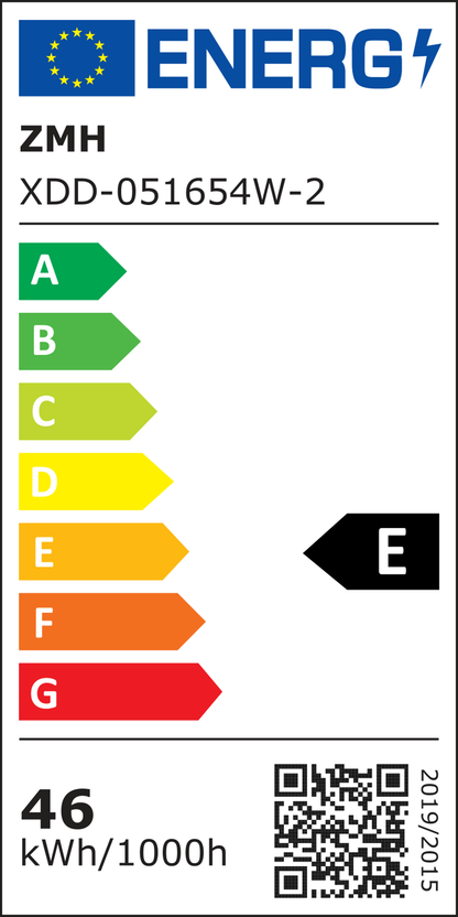 ZMH LED Deckenlampe Dimmbar Deckenleuchte Wohnzimmer Schwarz Wohnzimmerlampe Modern Schlafzimmerlampe 46W 2-Ringen für Schlafzimmer Arbeitszimmer Büro Küchen Hotel Restaurant Esszimmer- 59*40*12CM