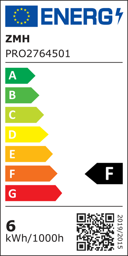 ZMH LED Spiegelleuchte Bad Spiegellampe - Schwarz Badleuchte Wand 40CM Wandlampe Badezimmer 6W Modern Wasserdicht IP44 Wandleuchte Neutralweiß 4000K Badlampe für Keller Küche Badschrank