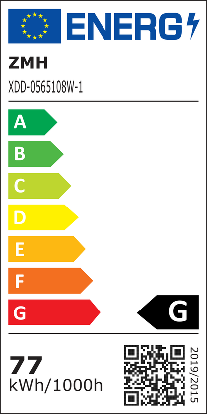 ZMH Deckenleuchte LED Deckenlampe Modern Wohnzimmerlampe Weiß Dimmbar mit Fernbedienung Schlafzimmerlampe 77W Ring Metall Design für Esszimmer Schlafzimmer Wohnzimmer Büro Flur