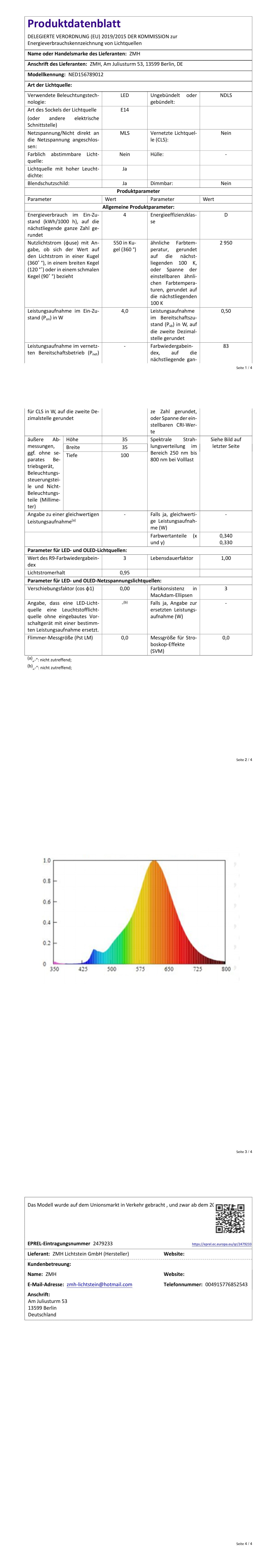 ZMH 10er pack LED E14 Glühbirne Leuchtmittel: Warmweiß Lampe kerze 4W 2700K Filament Birne Retro Edison C35 Glühlampe Vintage Light Bulb Glas Energiesparlampe - Nicht Dimmbar