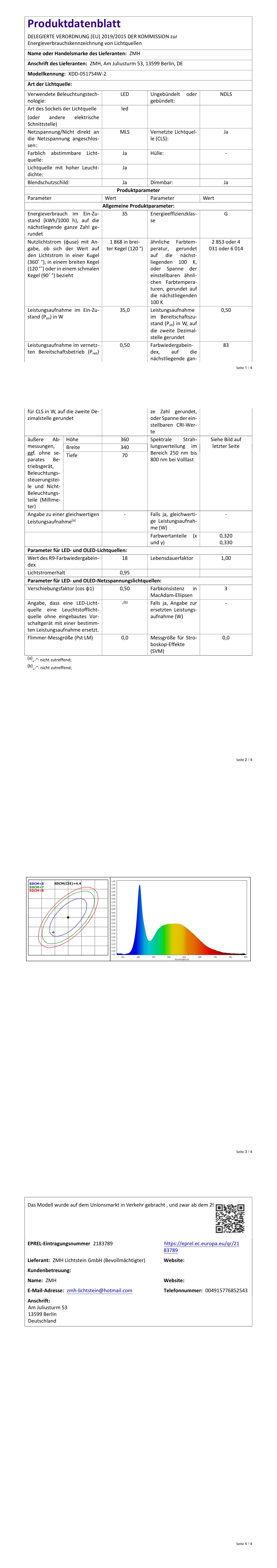 ZMH LED Deckenleuchte Wohnzimmer Dimmbar Deckenlampe mit 2 Rund Ring/Quradratisch, Augenschutz, LED fest integriert, Tageslichtweiß, 35W, 2800lm