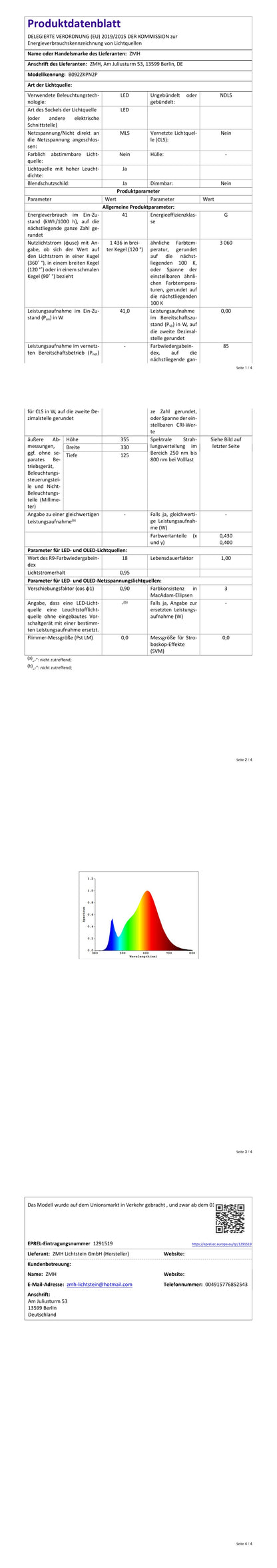 ZMH LED Deckenlampe Deckenleuchte Wohnzimmer-Modern Ringe Design Warmweiß Licht 3000K Schlafzimmerlampe 41W 3 Flammig aus Eisen und Aluminium Bürolampe Küchenlampe Flurlampe