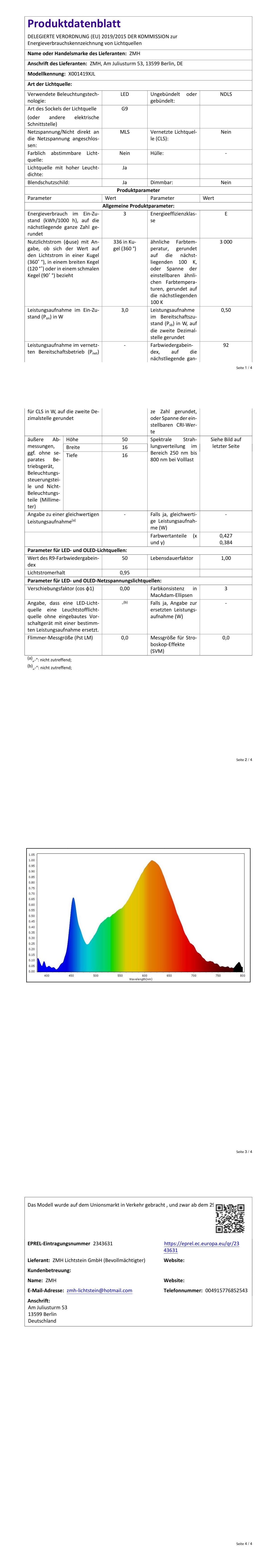 ZMH Pendelleuchte esstisch Hängelampe Modern - Esszimmerlampe Höhenverstellbar Hängeleuchte 3-Flammig aus Glas Esstischlampe in Farbe Grau Küchen Wohnzimmerlampe Schlafzimmerlampe Flurlampe ZMH-Lichtstein