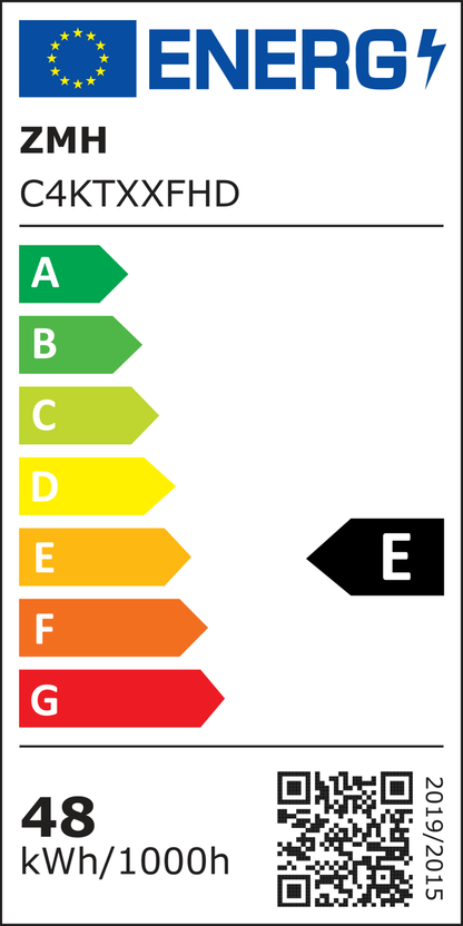 ZMH LED Deckenleuchte Wohnzimmer Deckenlampe - 72CM Schwarz Schlafzimmerlampe Dimmbar mit Fernbedienung 48W Modern Deckenbeleuchtung Rechteckig Design Esszimmerlampe für Schlafzimmer Küche